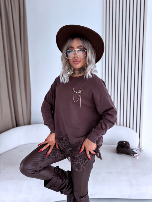 Sweater "DISCOVER 10575" - choco