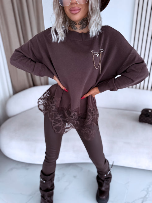 Sweater "DISCOVER 10575" - choco