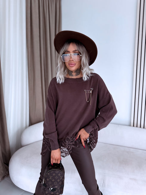 Sweater "DISCOVER 10575" - choco