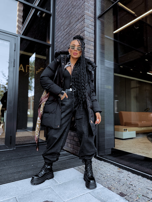 Pagarināta virsjaka "STRIKE GOLD" FC7619 - MELNA