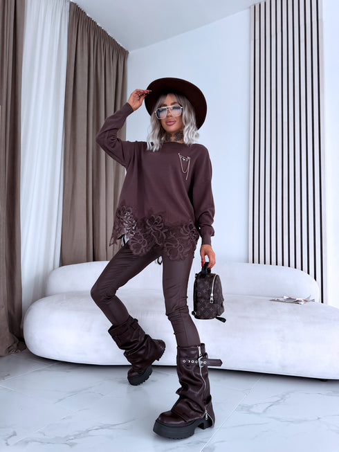 Sweater "DISCOVER 10575" - choco