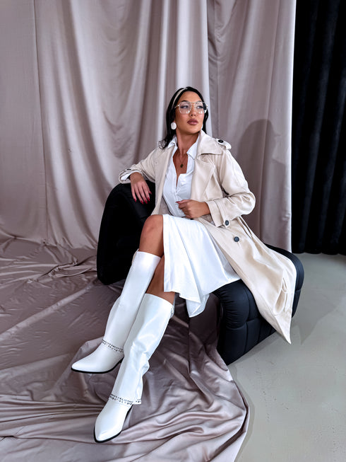Trench coat "EUPHORIA NA73" - BEIGE