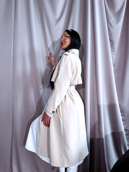Trench coat "EUPHORIA NA73" - BEIGE