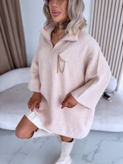 "INDUSTRY MC3886" sweater - light beige