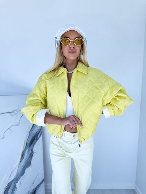 Jacket "EVER SEASON" A18895 - YELLOW