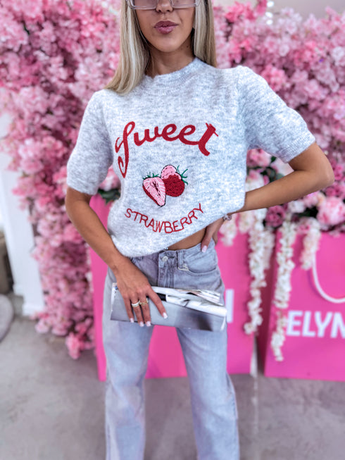 Adīts T-krekls "SWEET STRAWBERRY" 26078 - PELĒKS