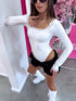 Bodysuit "LOCATION" 3697 - CREAMWHITE