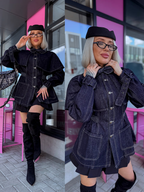Denim jacket "Cold Water" Z2674 - DARK BLUE