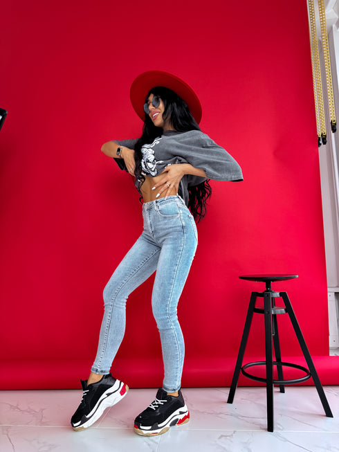 T-shirt "LOUD & PROUD" - dark gray