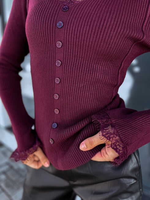 Adīts tops "DEARLY 93013" - VIOLETS
