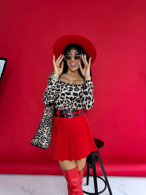 Tops "SAVANNA MIX VD1803" - LEOPARDA