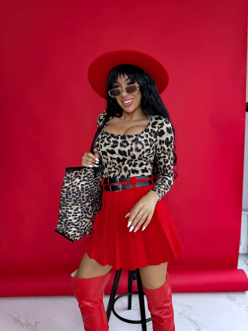 Tops "SAVANNA MIX VD1803" - LEOPARDA