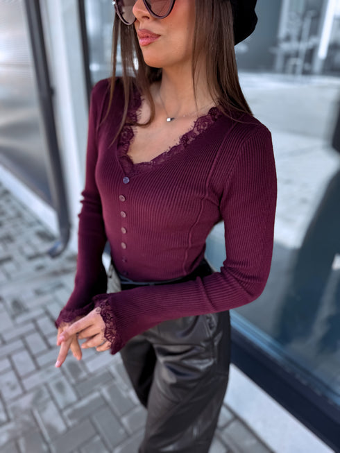 Adīts tops "DEARLY 93013" - VIOLETS