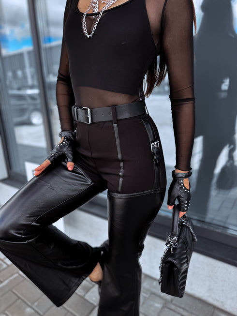 Bikses "NO CONTEXT" 1109 + josta - MELNAS