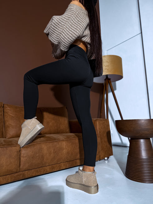 "RITUĀLS" termo legingi 3358 - MELNI