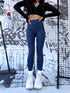 Deceptive leggings with wires 3286 - DARK BLUE