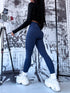 Deceptive leggings with wires 3286 - DARK BLUE
