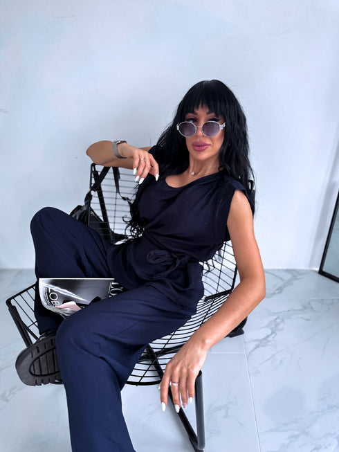 "ROMA 51078" komplektas - NAVY MĖLYNA