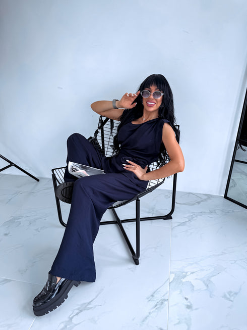 "ROMA 51078" komplektas - NAVY MĖLYNA