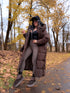 "ICEBERG" FC7617 long coat - CHOCO