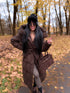 "ICEBERG" FC7617 long coat - CHOCO