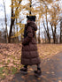 "ICEBERG" FC7617 long coat - CHOCO
