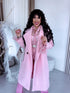 Paltas "EVA 60705" - švelniai rožinis