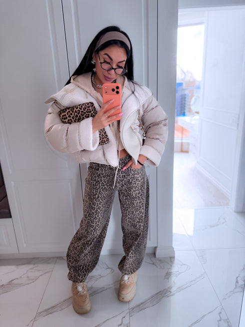 "CATCODE T6065" džinsa bikses - brūnīgas PRE-ORDER