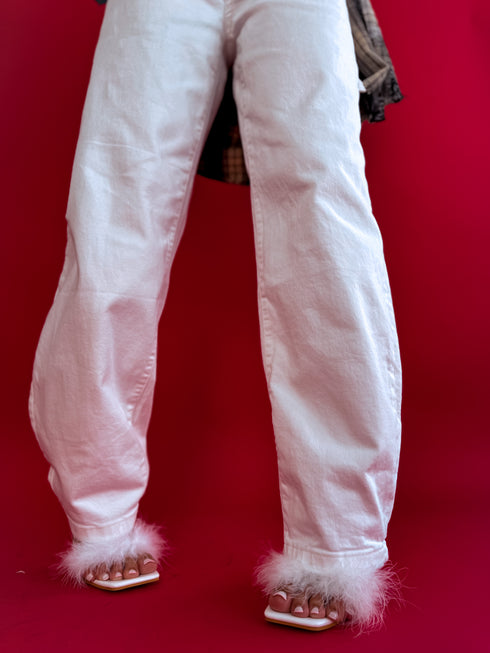 LIMITED jeans pants "WHITE WINE" 8676