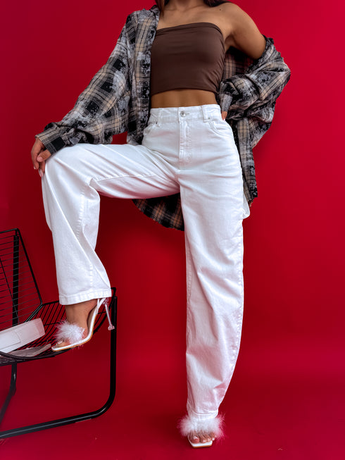 LIMITED jeans pants "WHITE WINE" 8676