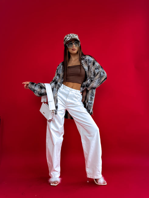 LIMITED jeans pants "WHITE WINE" 8676