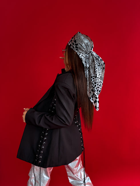 LUX švarkas "CAMERA LIGHT V7739" - juoda IŠANKSTINIS UŽSAKYMAS