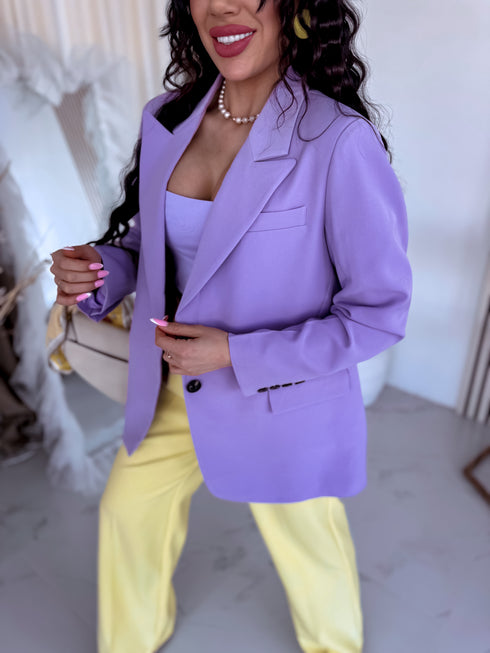 Жакет "BELLA" - ЛАВАНДОВЫЙ