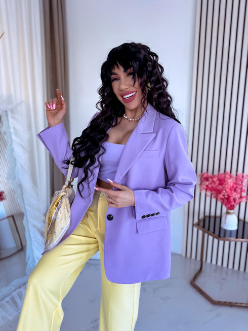 Жакет "BELLA" - ЛАВАНДОВЫЙ