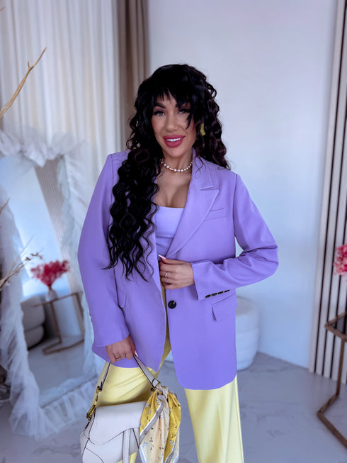 Жакет "BELLA" - ЛАВАНДОВЫЙ