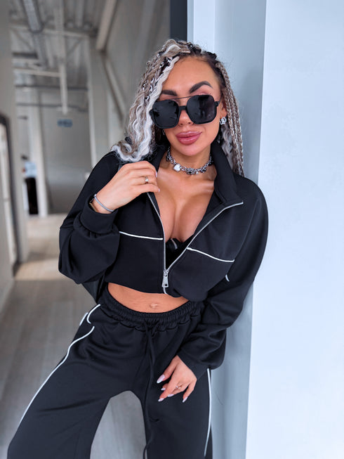 Set "POWER BABE" 30115 - BLACK