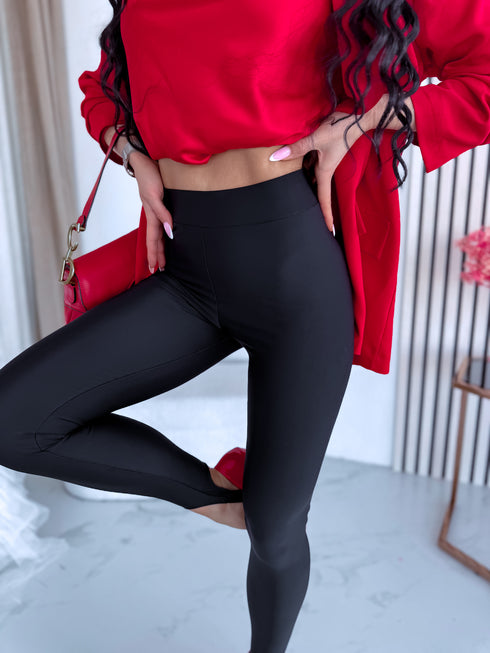 Koreguojantys tamprės su juostelėmis "CANDY BERRY 7916" - JUODOS