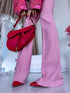 OLD PINK fabric trousers "TAYLOR"
