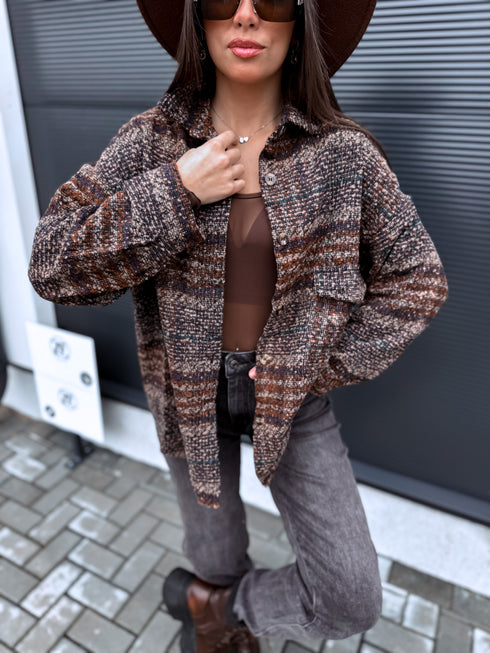 SILTS krekls "CARPET CARDY" 10296 - TUMŠI ZILS AR CHOCO