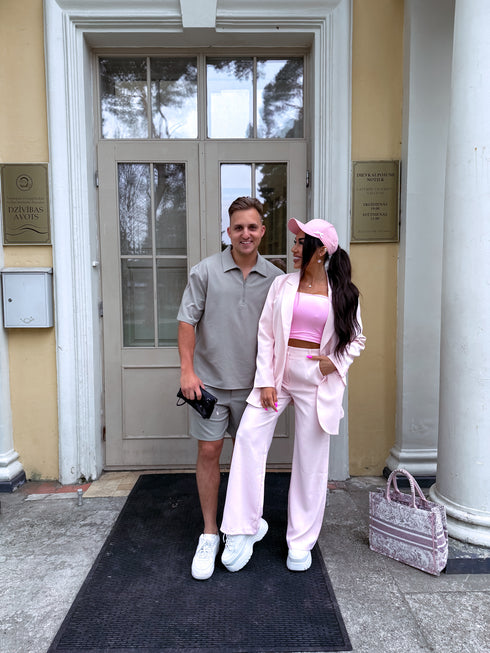 РОЗОВЫЙ, 3в1 комплект "MACADAMIA EC73"