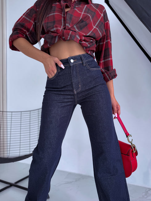 "CHAMPION C057" denim pants - dark blue