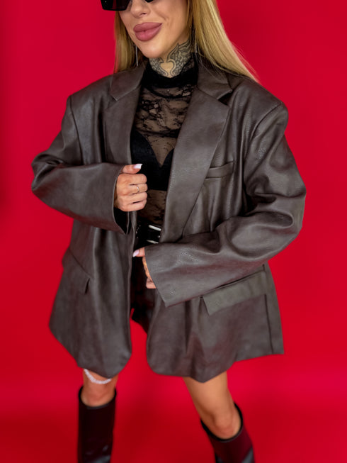 One size JACKET "MAGNET LD20" - CHOCO