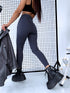 CORRECTIVE leggings "BLACK GOLD" - DARK GRAY