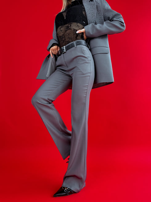 LUX set "GIRLS RULE 6448" - gray