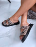 Slippers "SELFIE" 22-369 - LEOPARD