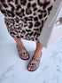 Slippers "SELFIE" 22-369 - LEOPARD