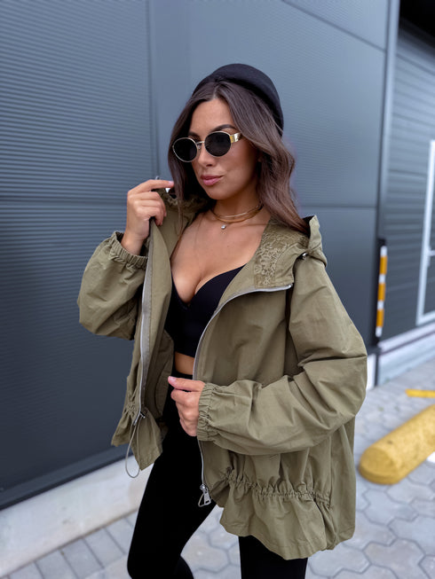 Jacket "WINDBREAKER" JS1185 - KHAKI