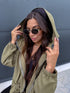 Jacket "WINDBREAKER" JS1185 - KHAKI