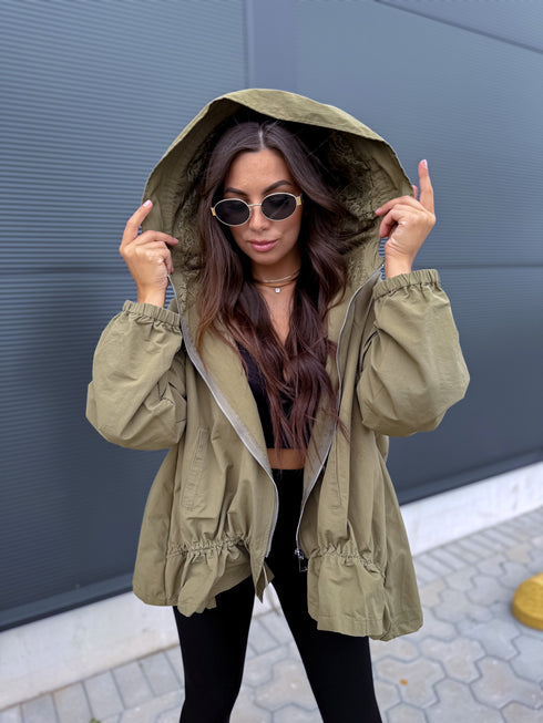 Jacket "WINDBREAKER" JS1185 - KHAKI