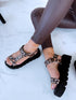 Sandals "SUDRABA KNIEDE AL19" - LEOPARD